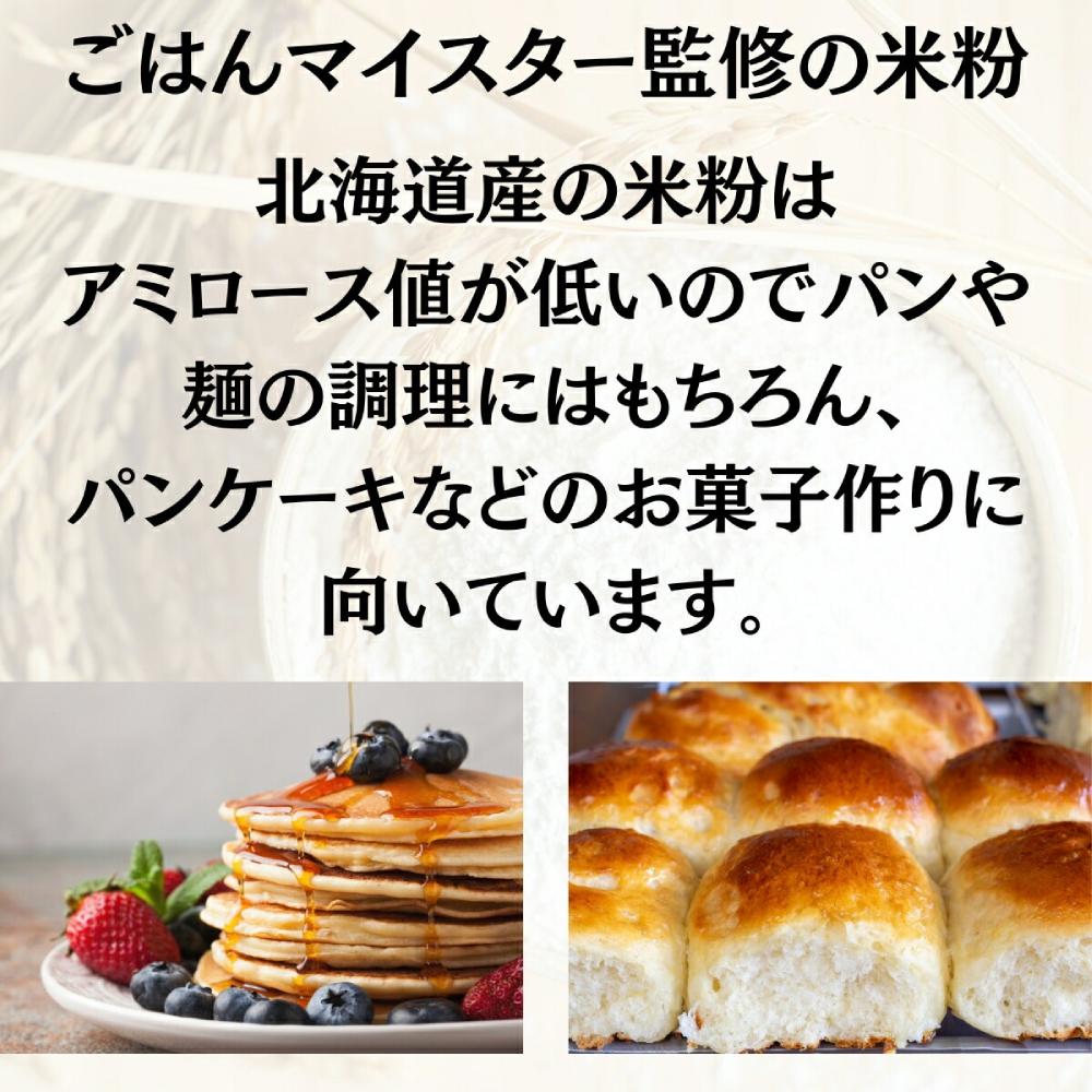 4-5 【年内配送12月15日入金まで】米粉 どさん粉 2袋計850g within2025