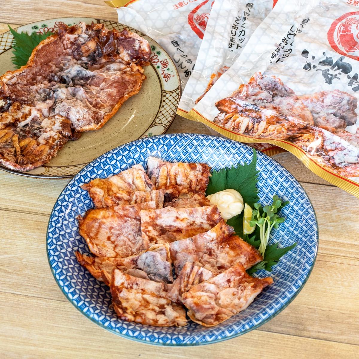 いか姿焼き せんべい 100g×5袋(カット済み) 冷凍
