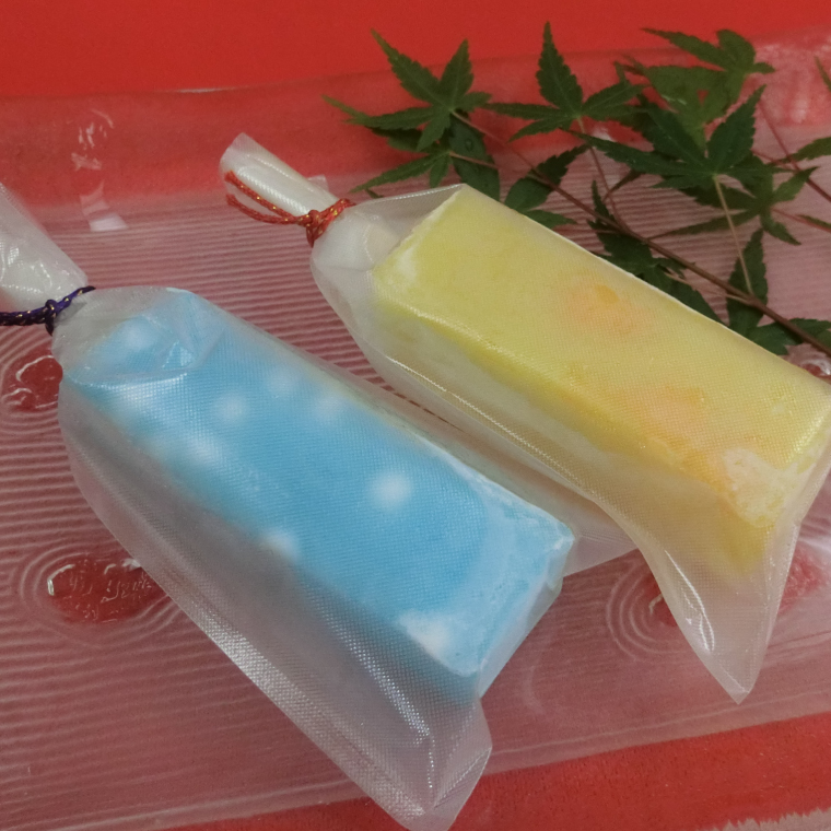 溶けない新食感アイス「くずバー」10本セット｜スイーツ アイス デザート 和菓子 くずバー ラムネ みかん 低カロリー 新食感 茨城県 行方市(K-19)