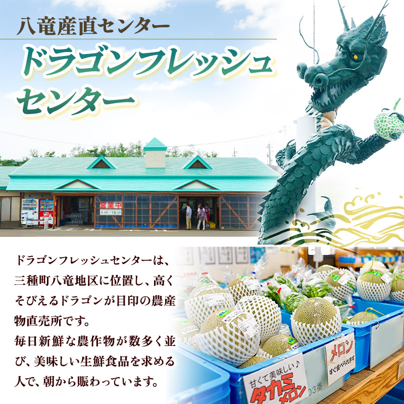 三種町特産 品種お任せ メロン 2玉箱 / 秋田県三種町 | セゾンの