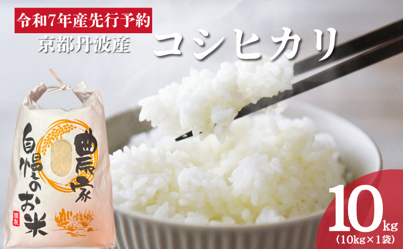 令和7年産 京都丹波産 コシヒカリ 10kg　白米