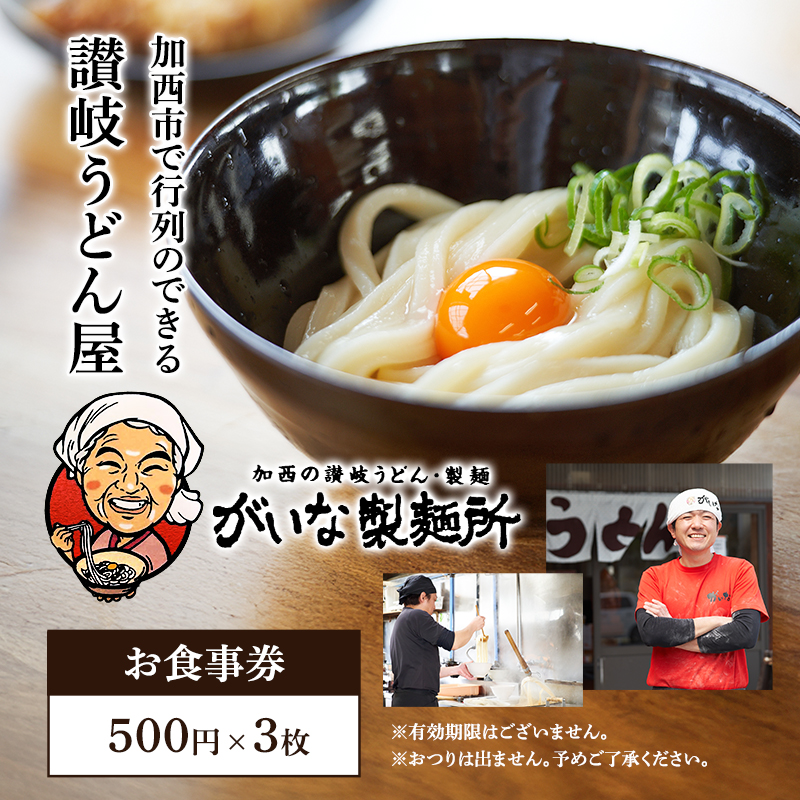 がいな製麺所 お食事券A おでかけ チケット うどん 讃岐うどん 行列 卵かけご飯 がいなばあちゃん 