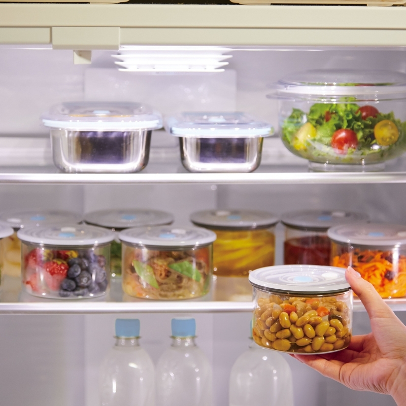 期間限定寄附額 [ 真空 アラカルト 1個 ] 真空ポンプ 付き 真空保存容器 食洗器OK アサヒ軽金属