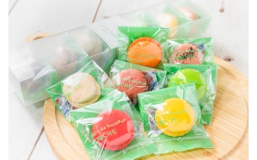 【４ヶ月定期便】マカロン7種詰め合わせ【菓子 洋菓子 デザート ギフト スイーツ 贈り物 詰め合わせ 定期便 鹿嶋市 茨城県】 (KCX-26)