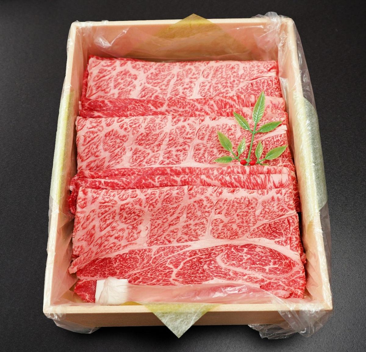 国産黒毛和牛 赤身 ロース スライス 食べ比べ 1kg すき焼き しゃぶしゃぶ 京丹波平井牛 京都丹波産