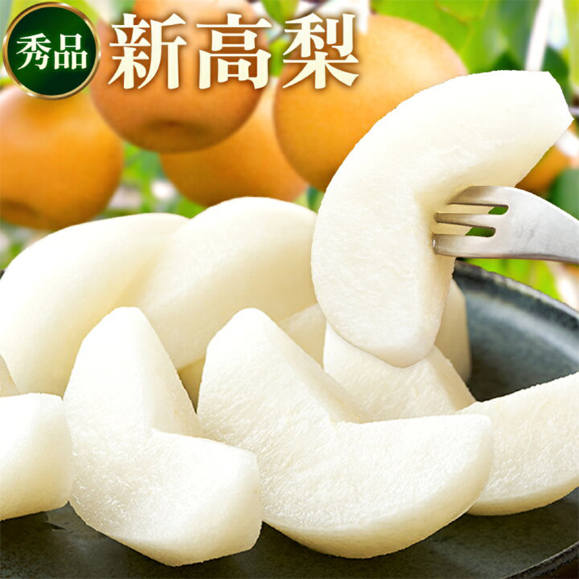 新高梨 選べる 内容量 約 1.8kg 4〜7玉 約 5kg 6〜16玉 約 10kg 12〜32玉 日本フルーツ株式会社[2025年9月上旬-10月末出荷]熊本県 荒尾市 新高梨 梨 果物 フルーツ スイーツ デザート ギフト ご贈答