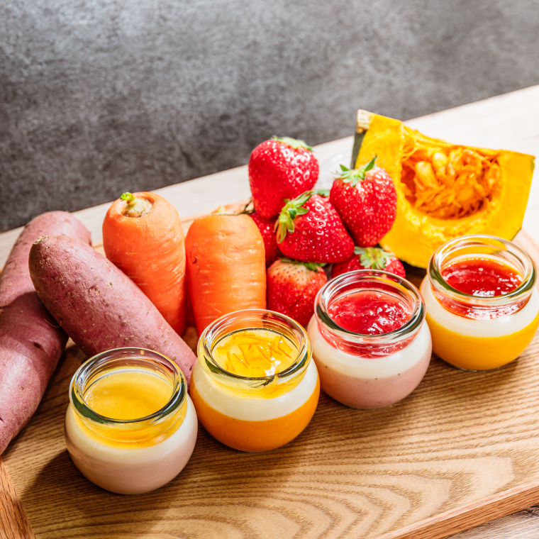 ＼恋するかしまプリン ３個セット ／とろける スイーツ やさしい甘さ ベジタブル フルーツ ジュレ 茨城県 鹿嶋市 (KDN-5)