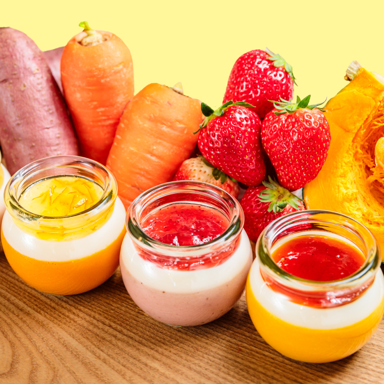 ＼恋するかしまプリン 6個セット ／とろける スイーツ やさしい甘さ ベジタブル フルーツ ジュレ 茨城県 鹿嶋市 (KDN-6)