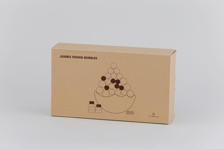 IKONIH ジャンボなみのりバブル ｜ おもちゃ 子供 こども オモチャ 玩具 プレゼント お祝い 木 出産祝い 安全 オーガニックトイ ファーストトイ さいころ 積み木 アイコニー