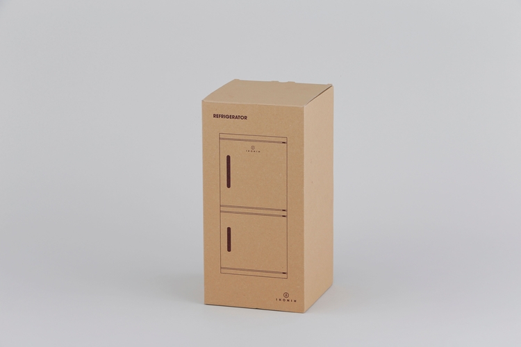 IKONIH ままごと冷蔵庫 ｜ おもちゃ 子供 こども オモチャ 玩具 プレゼント お祝い 木 出産祝い 安全 オーガニックトイ ファーストトイ 冷蔵庫 アイコニー