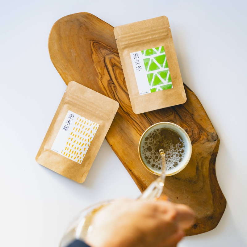 金木犀・黒文字　FORESTEA＆ saltus ハーブティー とスパイスセット