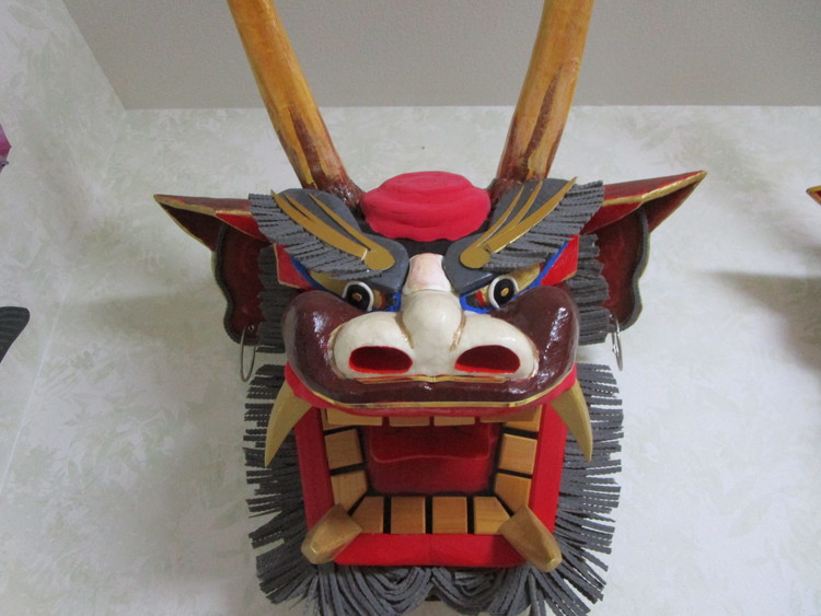 牛鬼（面のみ）壁掛け用＜インテリア 民芸品 工芸品 オブジェ