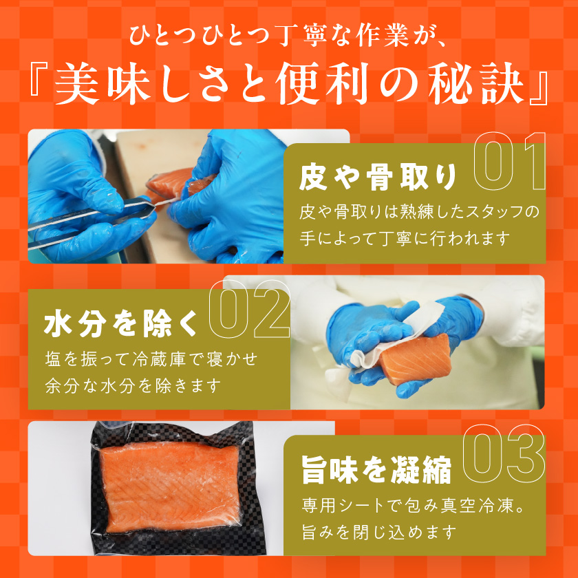 宮崎県都城市のふるさと納税 【年内お届け】アトランティックサーモン1kg≪2025年12月15日～31日お届け≫_MJ-M301-HNY
