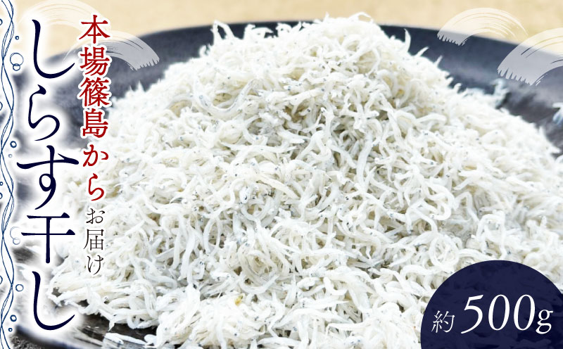 【愛知県南知多町】篠島 しらす干し 約500g