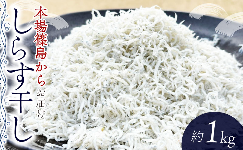 【愛知県南知多町】篠島 しらす干し 約1kg