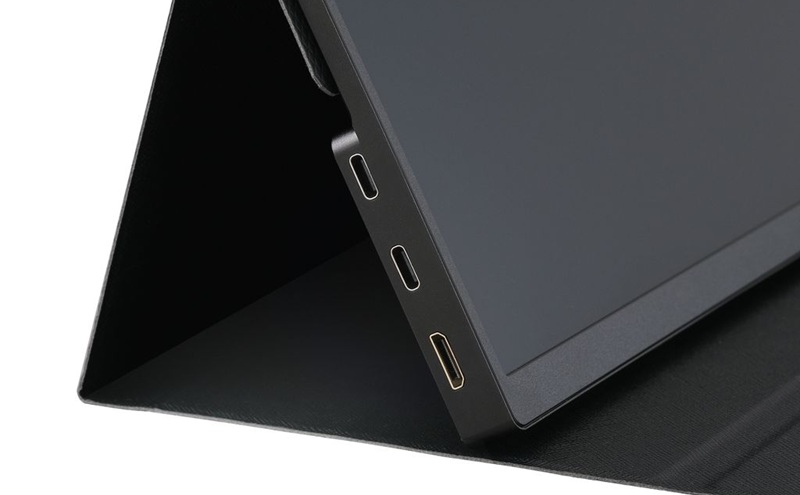 ポータブルモニター 18.5inch DP-EF184S-B ブラック アイリスオーヤマ モバイルモニター pcモニター 18.5インチ ゲーミングモニター USB-C minihdmi カバー付き 軽量 薄型 ノングレア