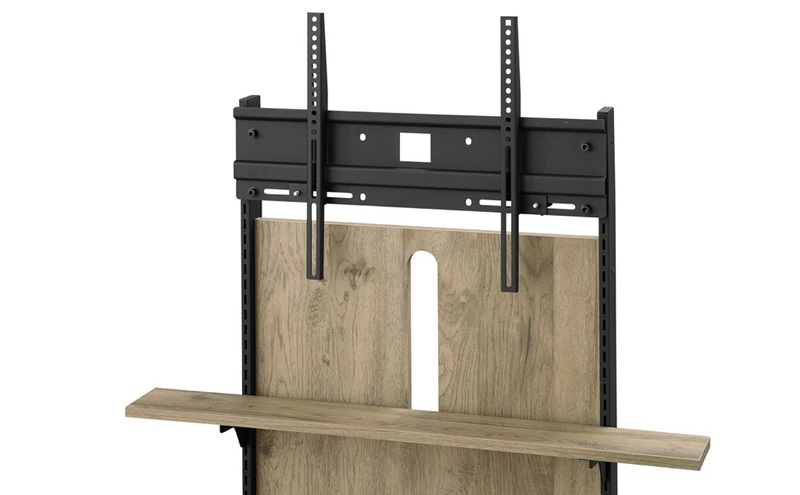 テレビ台 スタンドテレビ台 UTS-900R-LN ライトナチュラル テレビスタンド ハイタイプ おしゃれ アイリスオーヤマ テレビ台 壁掛け風 テレビ台 木目調 テレビボード スタンドテレビ台 省スペース スリム 高さ調節 自立 新生活 65型 65インチ 75型