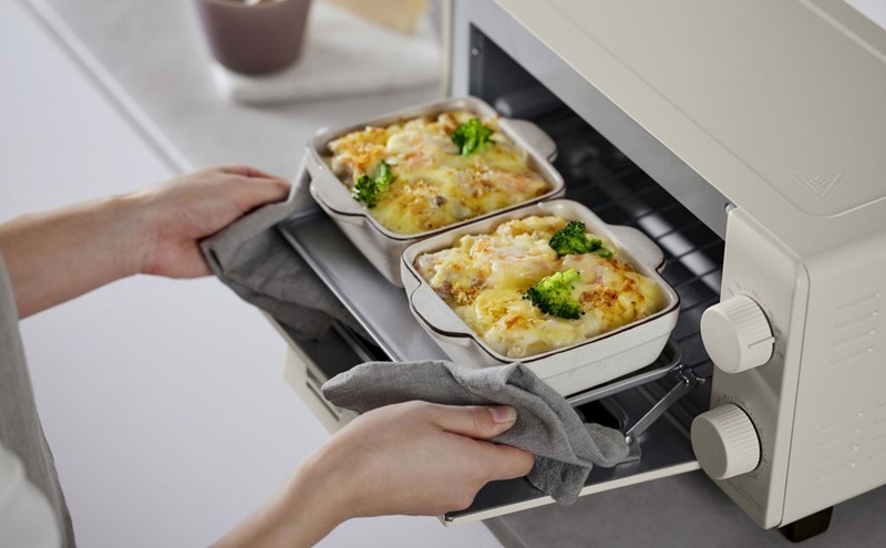 オーブントースター(2枚焼き) EOT-201-C アイボリー トースター 2枚 小型 2枚焼き アイリスオーヤマ プレゼント オーブン トースター食パン 調理 朝食  家電 電化製品 新生活 一人暮らし