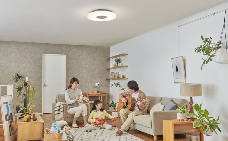 照明 スピーカーシーリングライト 8畳 CEA-2108DLSP シーリングライト リモコン おしゃれ 8畳 アイリスオーヤマ 電気 LED シーリング リビング 子供部屋 調光 調色 リモコン付 和室 台所 天井照明 シンプル  Bluetooth対応 スピーカー搭載