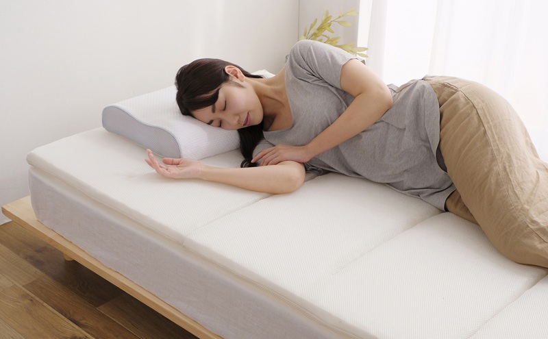 マットレス エアリーマットレス MARS-6S  シングル 6つ折り 折りたたみ 洗える 通気性 腰 寝具 新生活 一人暮らし エアリー アイリスオーヤマ