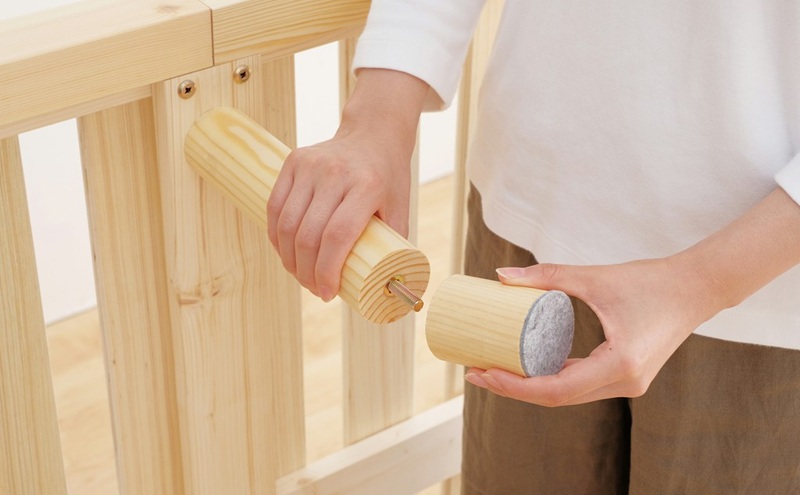 ベッド 宮付き高耐荷重すのこベッド HWBM-SD ナチュラル すのこ セミダブル すのこベッド 宮付き 宮付き高耐荷重 ベッドフレーム 収納 ヘッドボード ヘッドボード付き コンセント付き USBポート パイン材 高さ調節 高さ調整 調節 アイリスオーヤマ