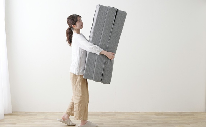 マットレス 4WAYSソファマットレス SMTB4-S グレー マットレス 枕付きマットレス カウチ ソファ コンパクト収納 かため アイリスオーヤマ 新生活