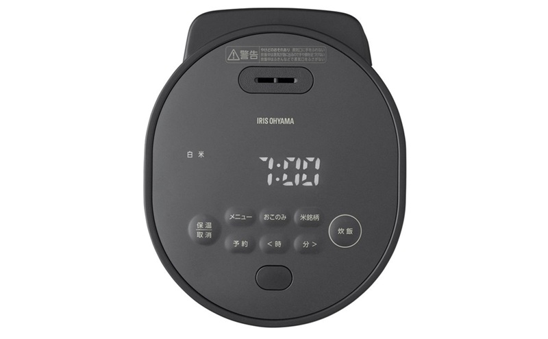 炊飯器 マイコンジャー炊飯器 3合 RC-MGA30-BH ナチュラルブラック ジャー炊飯器 アイリスオーヤマ 銘柄炊き アイリスオーヤマ 炊飯 ジャー 低糖質 おかゆ 食物繊維米 おこわ 雑穀米 発芽玄米 胚芽米・玄米 麦飯 一人暮らし おすすめ 新生活