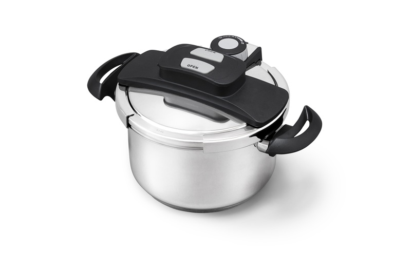 圧力鍋 両手圧力鍋5L RAN-5L 5L ih ガス ガス対応 ih対応 アイリスオーヤマ 圧力なべ レシピブック付き 蓋 ふた 中かご 蒸し皿 セット 簡単操作 両手鍋 両手圧力鍋 鍋 なべ ナベ 圧力 時短 調理器具 プレゼント