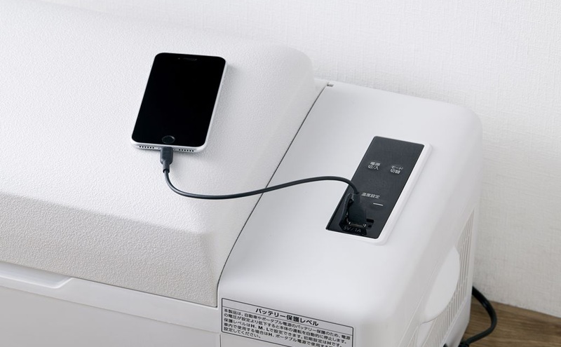 ポータブル冷蔵冷凍庫 20L IPD-2B-W ホワイト ポータブル冷蔵庫 アイリスオーヤマ キャンプ アウトドア バーベキュー BBQ キャンプ 少年野球 お出かけ