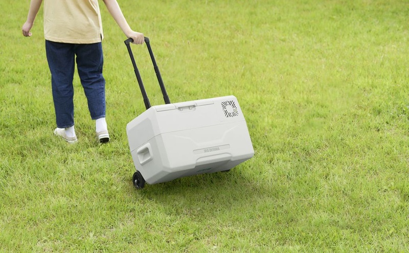 ポータブル冷蔵冷凍庫 30L IPD-3B-W ホワイト ポータブル冷蔵庫 アイリスオーヤマ キャンプ アウトドア バーベキュー BBQ キャンプ 少年野球 お出かけ