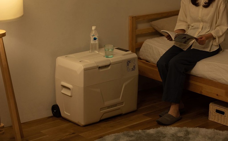 ポータブル冷蔵冷凍庫 40L IPD-4B-W ホワイト ポータブル冷蔵庫 アイリスオーヤマ キャンプ アウトドア バーベキュー BBQ キャンプ 少年野球 お出かけ