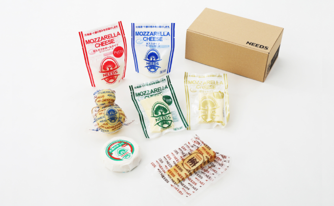 北海道 十勝 チーズアソート7種A / 槲（かしわ）入り バラエティセット 4回定期便（月1回お届け）[チーズ工房NEEDS]【 定期便 頒布会 毎月 チーズ アソート 詰合せ セット バラエティ 槲 モッツァレラ 大地のほっぺ さけるチーズ NEEDS】