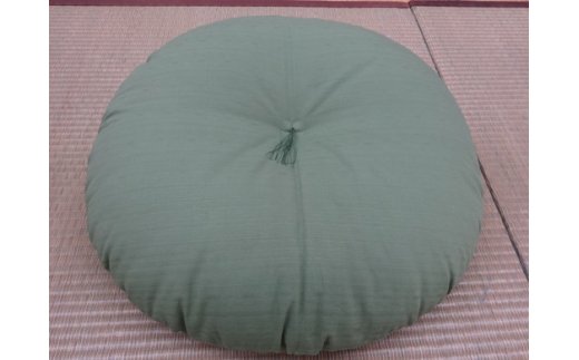  和室にも洋室にもピッタリ合う、本仕立の「もめん綿入り丸座」【CW47W】
