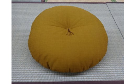  和室にも洋室にもピッタリ合う、本仕立の「もめん綿入り丸座」【CW47W】
