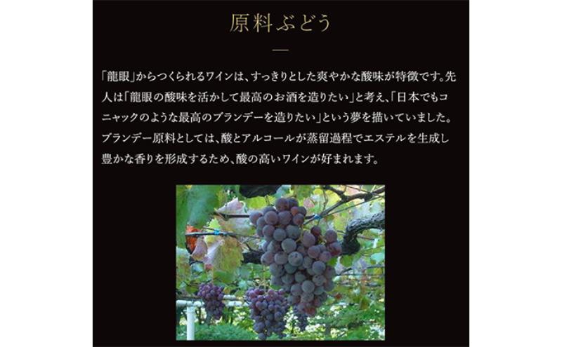 ソラリス ブランデー 龍眼 1989 700ml×1本 12月から発送予定 マンズワイン ご当地 取り寄せ お酒 アルコール 長野県 小諸市