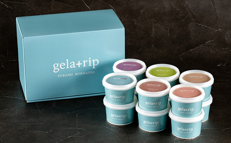 北海道上富良野町のふるさと納税 【セゾン限定】 gelatrip's selection ジェラート12個 BOX 北海道 上富良野町 アイス アイスクリーム ジェラート デザート ギフト 贈呈 贈り物 ミルク 生乳 牛乳 お菓子 スイーツ 冷凍