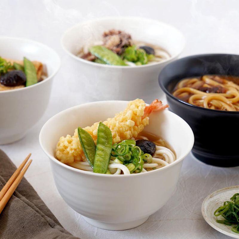 さぬき小豆島　手延冷凍調理うどん　3種　6食セット（きつね2/えび天（焼きもち入）2/かきあげ2）