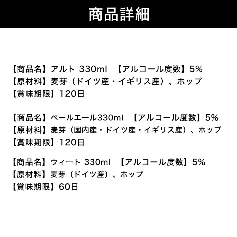 山口県萩市のふるさと納税 城下町・萩の地ビール／チョンマゲビール　6本セット(3種×2本)　｜HG000033-B