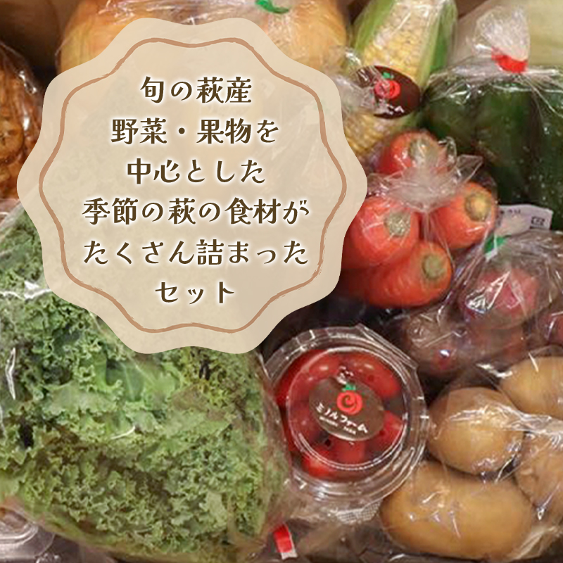 山口県萩市のふるさと納税 野菜ソムリエプロselect／萩・季節の食材定期便　隔月発送・3回コース｜HG0T0032-B