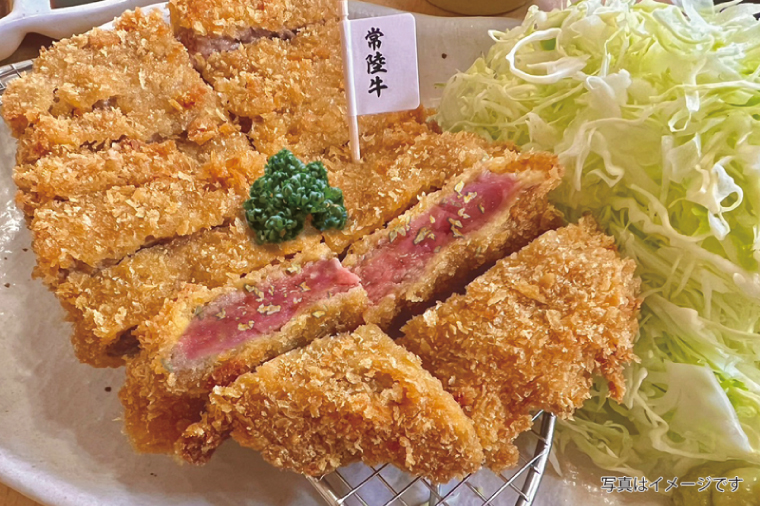 【楽ちん 冷凍とんかつ・牛かつ】茨城の旨い肉フルセット！いばらきの恵み詰合せスペシャル（常陸牛かつ×1、雨情の里牛かつ×1、ローズポークロースかつ×1、筑波山もち豚ロースかつ×1、筑波山もち豚ミルフィーユかつ×2、茨城メンチかつ×2）