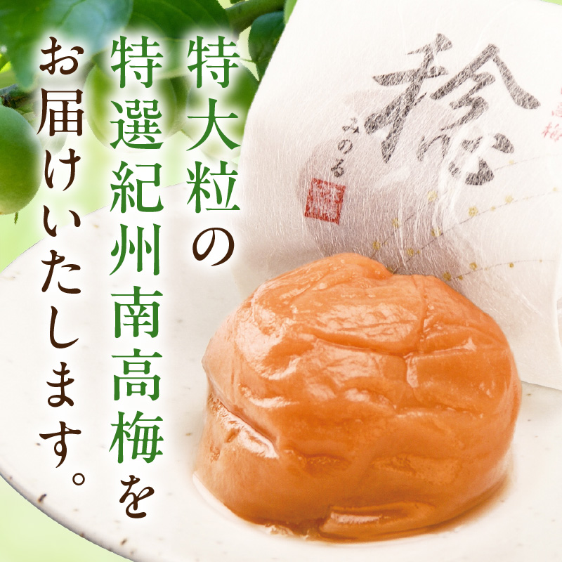 SF1029_紀州南高梅「稔」40粒入