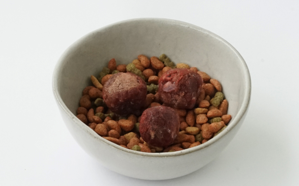 鹿ミンチボール　犬用フード ペット おやつ 無添加 健康