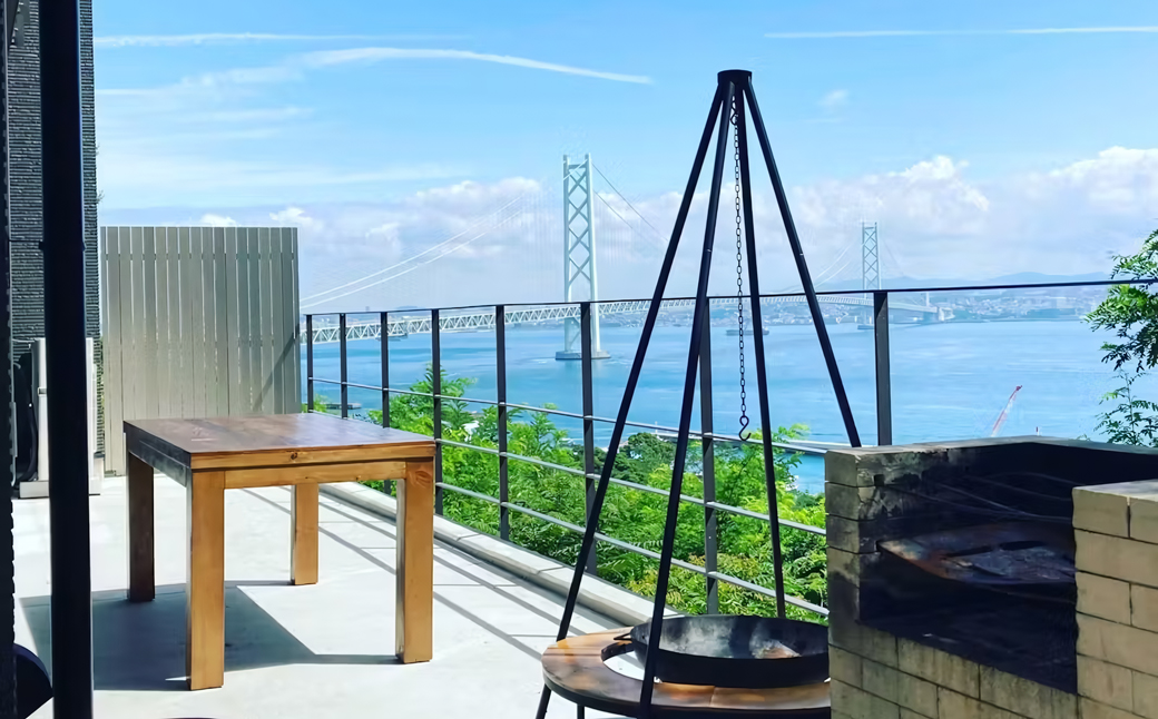 【兵庫県淡路市】海風テラス 宿泊利用券 15,000円分 淡路島 貸別荘