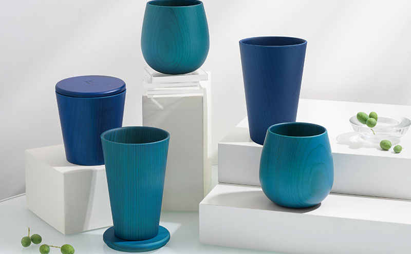 THE EASTON 能登ヒバタンブラー ラウンドタイプ 各産地 3点セット 能美市