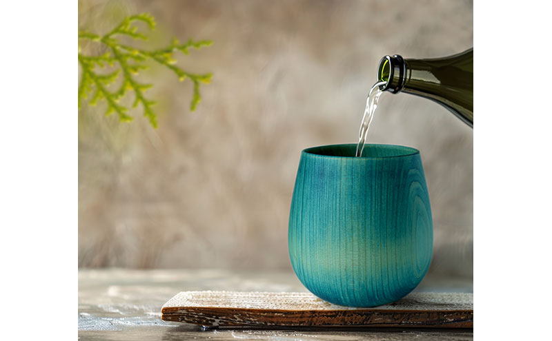 THE EASTON 能登ヒバタンブラー 山中塗 ラウンドタイプ 香り付 能美市