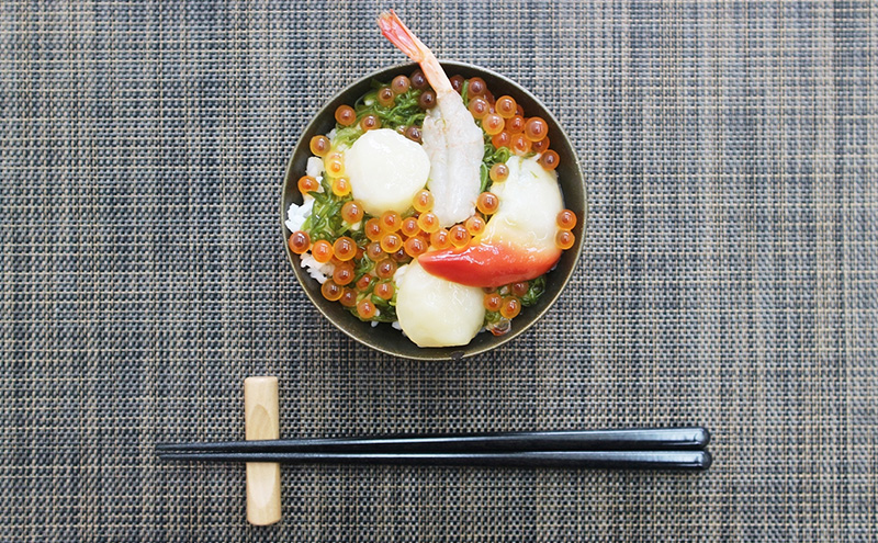 川秀のぶっかけ海鮮丼の具 5種 ( イクラ メカブ ホタテ ホッキ貝 甘エビ ) 100g入　6袋セット 冷凍 冷凍 三陸 お茶碗サイズ 海鮮丼 お取り寄せ 丼の素 丼の具 海鮮 海産物 個包装 小分け 岩手 宮古