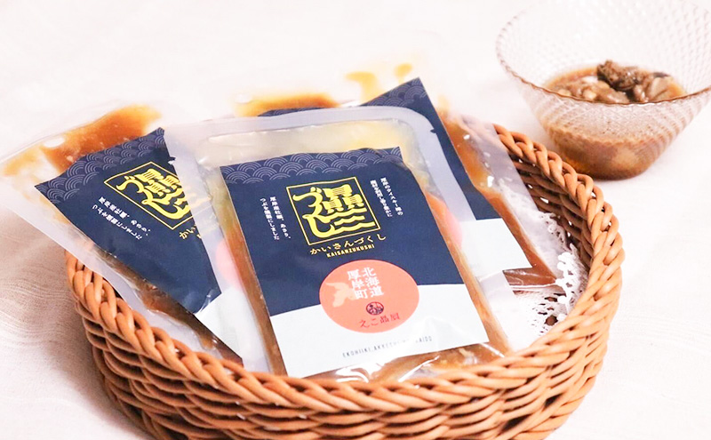 贔三（かいさん）づくし 3パック [ あさり 牡蠣 つぶ 魚介加工品 おつまみ 加工品 中村漁網船具 ] 