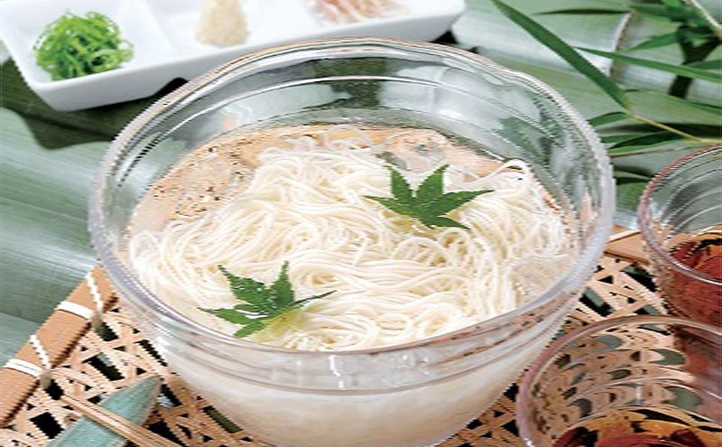 そうめん200ｇ　20袋入　麺類 乾麺 ギフト お取り寄せ 十日町市