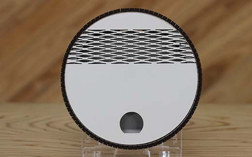 FKK22-155_お守りケース円形 ホワイト