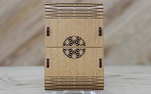 FKK22-140_ お守りケース長方形 メイプル